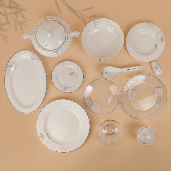 طقم سفرة فاخر  45 قطعة  - 2S1MM100278