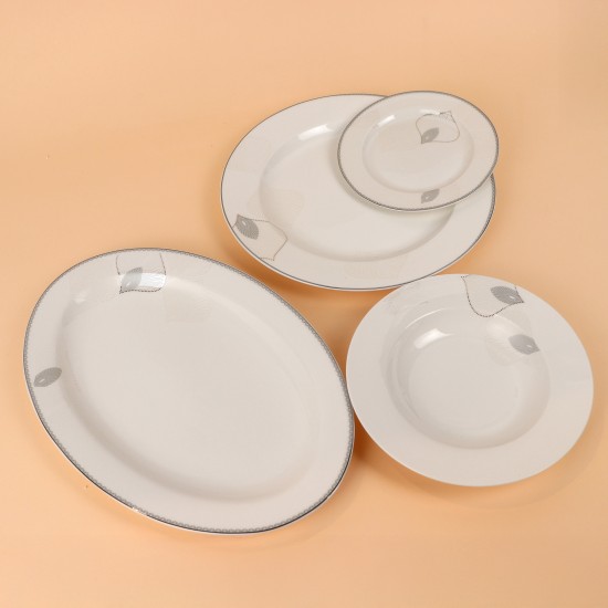 طقم سفرة فاخر  45 قطعة  - 2S1MM100278