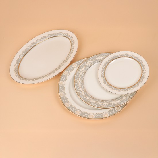 Luxury 69-piece dinnerware set for 6 people - 2S1MM100276