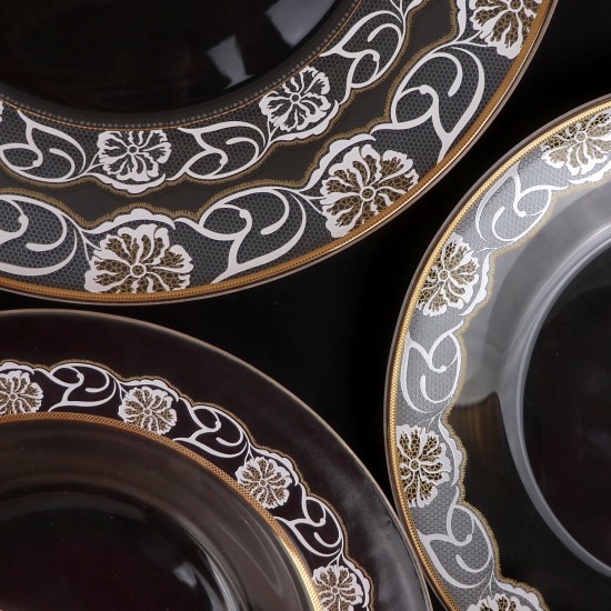 Luxury 69-piece dinnerware set for 6 people - 2S1MM100276