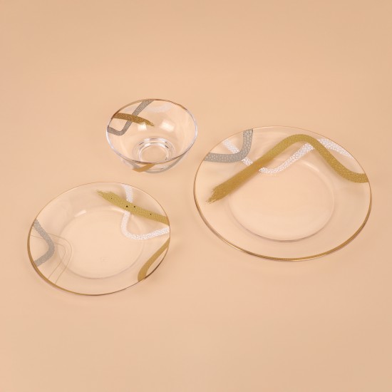 طقم سفرة فاخر  45 قطعة لـ6 أشخاص - 2S1MM100281