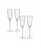 Luxury 4-piece glass juice set with gold lettering - 2S1TT300123