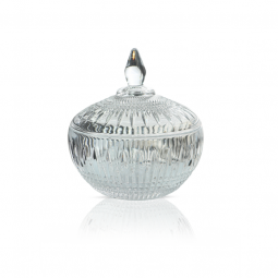 Elegant Glass Sugar Bowl - 2SS02-1645