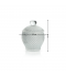 Elegant Glass Sugar Bowl - 2SS02-1729 Elegant Glass Sugar Bowl - 2SS02-1729