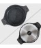 Granite cookware set with a distinctive design, black color - 10 pieces - 2SS1-A01-015