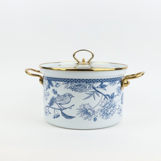 6-Piece Metal Decorated Cookware Set - 2SS1-A01-016
