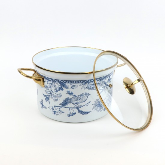 6-Piece Metal Decorated Cookware Set - 2SS1-A01-016