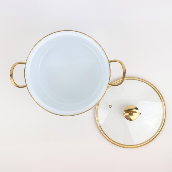 6-Piece Metal Decorated Cookware Set - 2SS1-A01-016