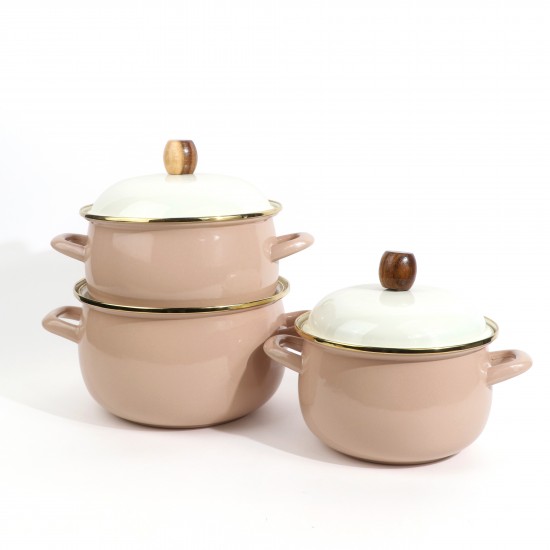 6-Piece Metal Cookware Set - 2SS1-A01-025
