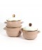 6-Piece Metal Cookware Set - 2SS1-A01-025