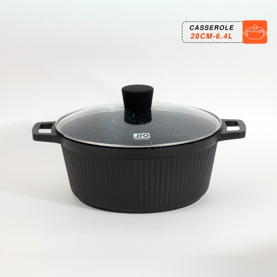 Beige Granite Cookware Set - 6 Pieces Beige Granite Cookware Set - 6 Pieces