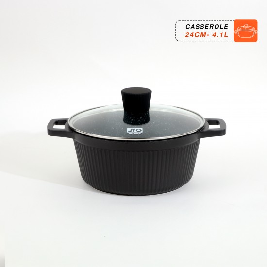 Beige Granite Cookware Set - 6 Pieces Beige Granite Cookware Set - 6 Pieces