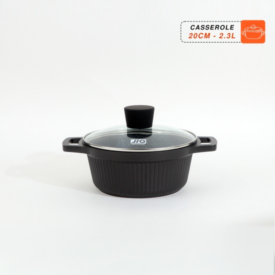 Beige Granite Cookware Set - 6 Pieces Beige Granite Cookware Set - 6 Pieces