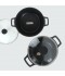 Beige Granite Cookware Set - 6 Pieces Beige Granite Cookware Set - 6 Pieces