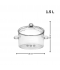 Heat-resistant glass pot with glass lid - 1.5 liters - 2SS1-A05-007