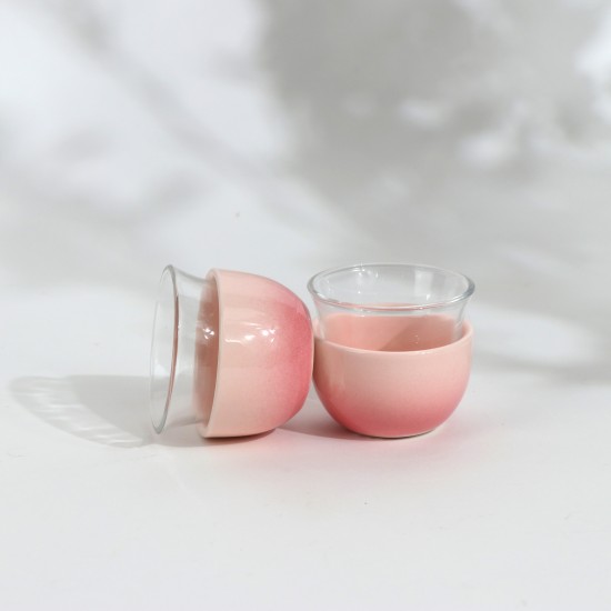 طقم شاي وقهوة فاخر بتصميم عصري 36 قطعة - 2SS1-T01-061