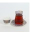 طقم شاي وقهوة - 36 قطعة - فخم بزخارف ملونه و تصميم فاخر بخطوط ذهبية - 2SS1-T01-072 طقم شاي وقهوة - 36 قطعة - فخم بزخارف ملونه و تصميم فاخر بخطوط ذهبية - 2SS1-T01-072