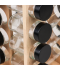 16-piece spice box set with a rotating wooden stand 16-piece spice box set with a rotating wooden stand