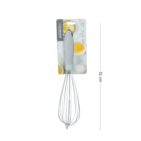 Egg beater and whisk handle - silicone handle Egg beater and whisk handle - silicone handle