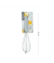 Egg beater and whisk handle - silicone handle Egg beater and whisk handle - silicone handle