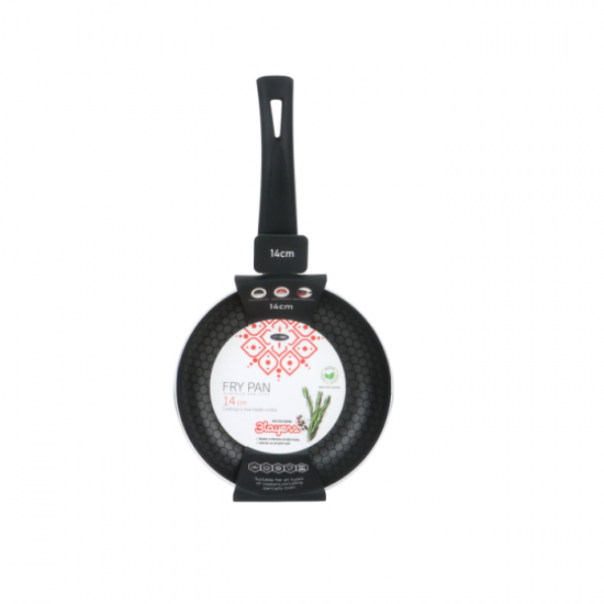 14cm Stylish Design Non-Stick Surface Frying Pan 14cm Stylish Design Non-Stick Surface Frying Pan