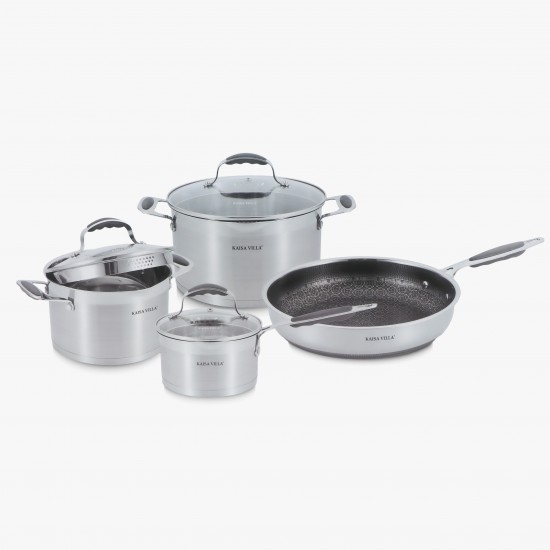 7-piece stainless steel cookware set - 2SS29-348 7-piece stainless steel cookware set - 2SS29-348