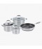 7-piece stainless steel cookware set - 2SS29-348 7-piece stainless steel cookware set - 2SS29-348