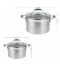 7-piece stainless steel cookware set - 2SS29-348 7-piece stainless steel cookware set - 2SS29-348