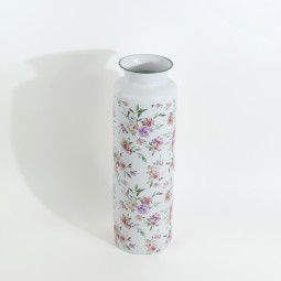 فازة معدنية ديكوريه بطابع زهرية - 2SS3-A04-001