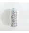 Decorative metal vase with a floral design - 2SS3-A04-001