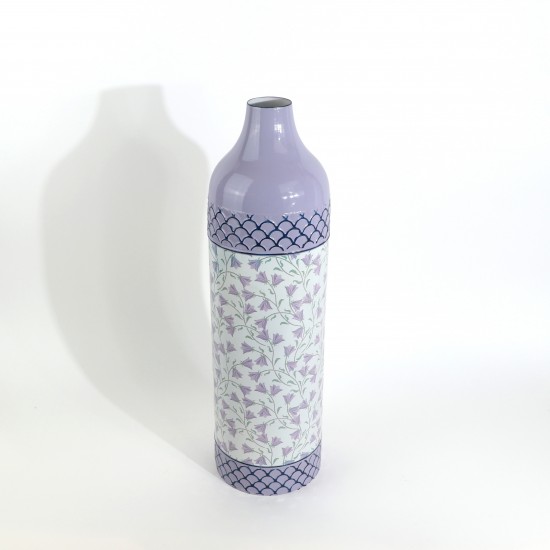 فازة معدنية ديكوريه بطابع زهرية - 2SS3-A04-002