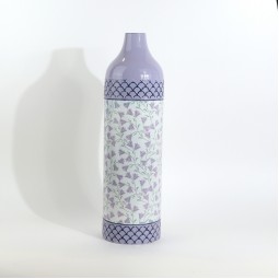 فازة معدنية ديكوريه بطابع زهرية - 2SS3-A04-002