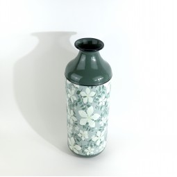 فازة معدنية ديكوريه بطابع زهرية - 2SS3-A04-003