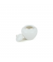 Classic Design Porcelain Sugar Box with Gold Touch, White - 2SS4-549