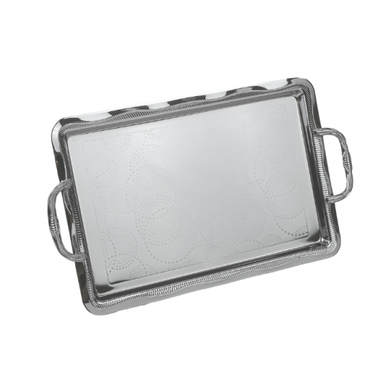 Elegant 3-piece silver stainless steel tabasi set - 2SS7-1063 Elegant 3-piece silver stainless steel tabasi set - 2SS7-1063