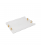 Elegant Acrylic Serving Tray - Clear with Gold Handle - 28 x 40 cm Elegant Acrylic Serving Tray - Clear with Gold Handle - 28 x 40 cm