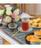 Elegant Tea and Coffee Cup Set - Transparent - 24 Pieces Elegant Tea and Coffee Cup Set - Transparent - 24 Pieces