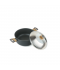 Aluminum pot with glass lid and stainless steel - 18 cm Aluminum pot with glass lid and stainless steel - 18 cm