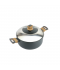 Aluminum pot with glass lid and stainless steel - 20 cm Aluminum pot with glass lid and stainless steel - 20 cm