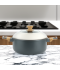 Aluminum pot with glass lid and stainless steel - 28cm Aluminum pot with glass lid and stainless steel - 28cm