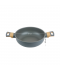 Aluminum pot with glass lid and stainless steel - 24 cm Aluminum pot with glass lid and stainless steel - 24 cm
