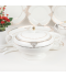 Distinctive royal dining set, golden porcelain, 64 pieces, 6 people Distinctive royal dining set, golden porcelain, 64 pieces, 6 people