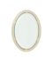 Melamine oval plate with luxurious engravings - 68124
