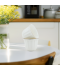 Simple white coffee cup set with a soft gold touch - 810693