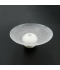 Glass serving dish with white base Glass serving dish with white base