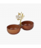 Serving Platter 2 Compartments - 6x24cm Serving Platter 2 Compartments - 6x24cm
