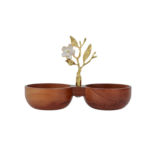 Serving Platter 2 Compartments - 6x24cm Serving Platter 2 Compartments - 6x24cm