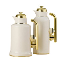 Elegant coffee and tea thermos set / (1 liter - 1 liters)