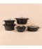 Aluminum Pot Set - 10 Pieces - 2M1AA400102 Aluminum Pot Set - 10 Pieces - 2M1AA400102