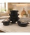 Aluminum Pot Set - 10 Pieces - 2M1AA400102 Aluminum Pot Set - 10 Pieces - 2M1AA400102